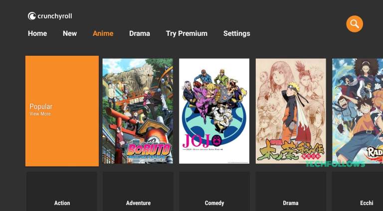 can you get crunchyroll on ps4