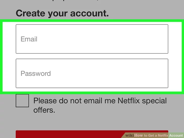 sign up netflix