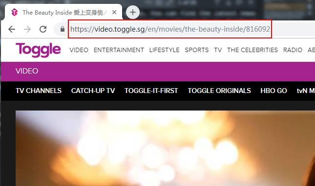 copy toggle url link